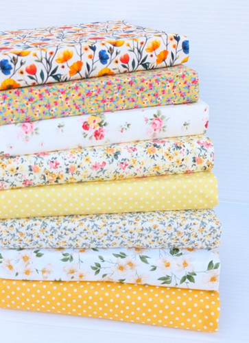Lemon mix cotton - mix, bundle