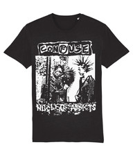 Confuse Tee - Japanese 80's Hardcore Noisecore Crust Punk - Medium - MS0016
