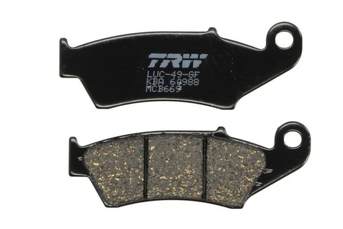 Brake pad set - pad, mcb669