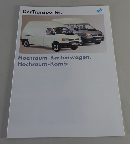 Brochure transporter - vw, t4