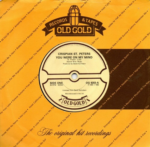 Crispian peters you were - were, on