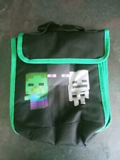Minecraft Insulated Lunch Bag Pouch (Mojang) Enderman Zombie Skeleton