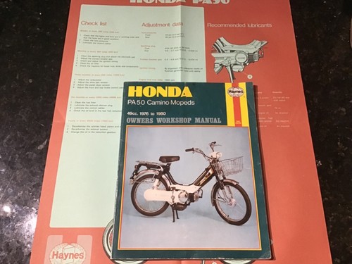 Honda pa50 camino mopeds 1976 - pa50,