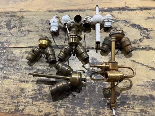 Antique lamp part - antique, lot