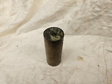 Vienna German antique wall clock brass cased weight spares 1.4 Kg for restore