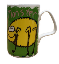 Kingsbury Kookie Kreatures Fine Bone China Mug “BIG HAIRY MONSTER” Collectable