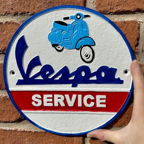 Vespa cast iron automobilia - "vespa",