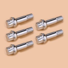 5Pcs Wheel Lug Bolts Nuts Fit