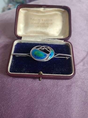 Vintage art nouveau - vintage, silver