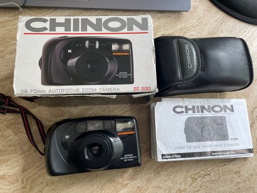 Chinon 200 boxed 35mm - zc,