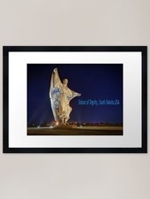 Statue of Dignity Framed Art