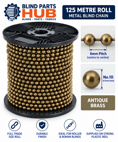 125m antique brass - 125m,