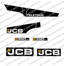 JCB 35D TLT TELETRUK DECAL