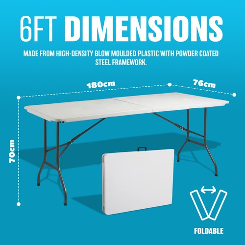 6ft heavy duty folding - 6ft,