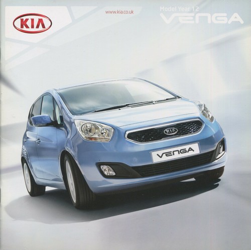 Car brochure kia venga - car,