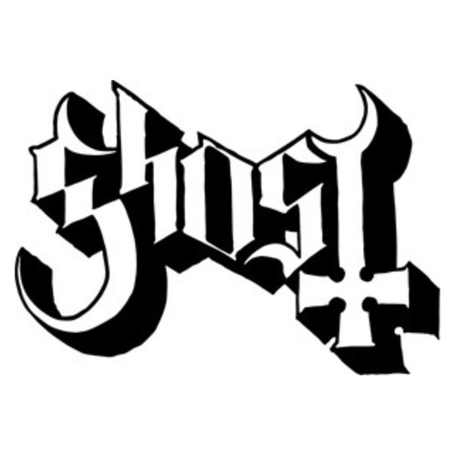 Ghost band logo vinyl decal - ghost,