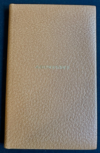 Address book smythson - address, of