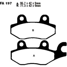 EBC brake pads sintered