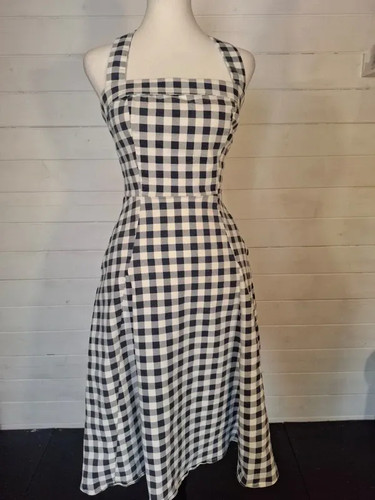 Collectif black white - black, gingham