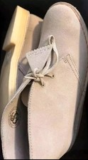 CLARKS Originals Ladies Desert Boot SAND SUEDE Leather Boots UK 7 D EU 41.