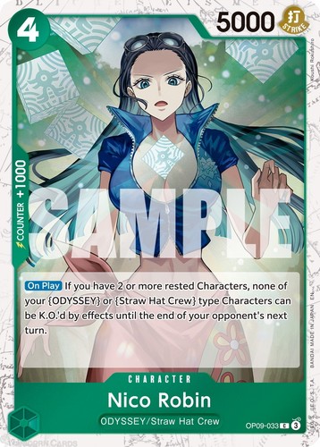 Op09 033 nico robin - op09-033, :