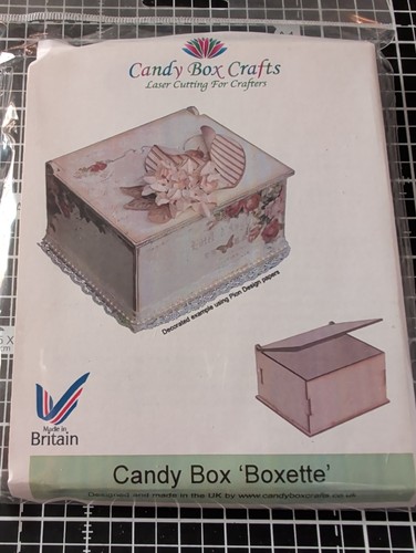 Candy box crafts - box,