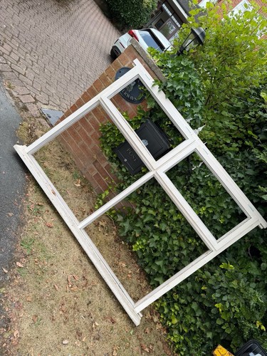 Wooden window frame no - frame, –