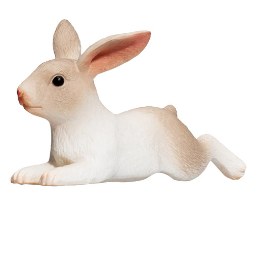 Rabbit lying down toy - down, 