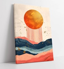 SUNSET ABSTRACT BOHO