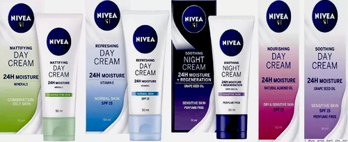 Nivea 24h moisture cream - nivea, cream: