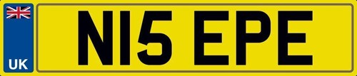 Nice initials number - nice, n15