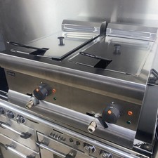 Lincat Twin Tank Double Basket Electric Heavy Duty Fryer   240v plug in 