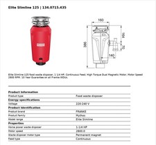 Franke Food Waste Disposal