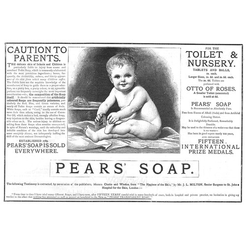 Pears soap victorian - soap,