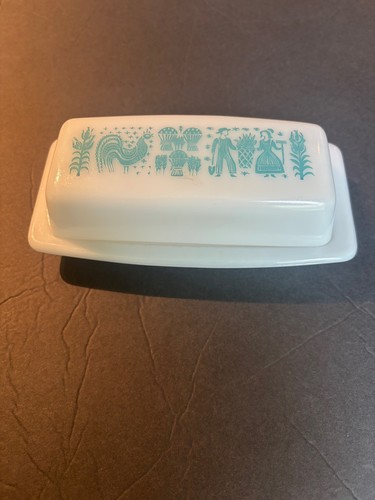 Vintage pyrex butter dish - pyrex,