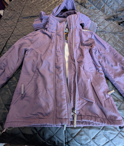 Superdry ladies purple hooded - superdry,