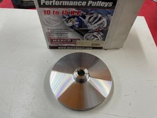 March Performance 513 Clear Powdercoat Aluminum Power Steering Pump Pulley