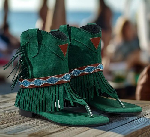Womens bohemian fringe - womens,