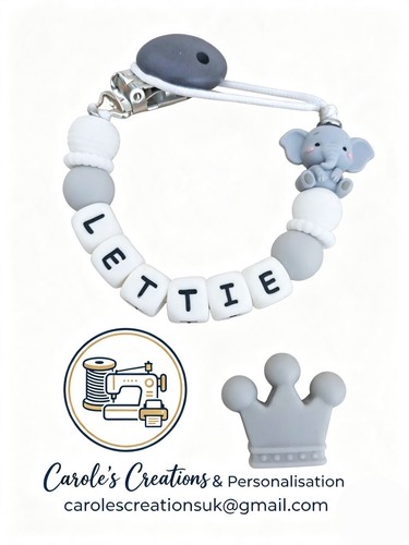 Personalized dummy clip - personalized,