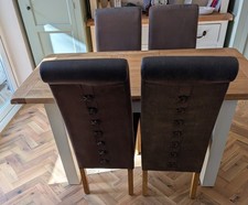 Oak extending table - extending,