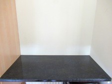 Lot G Kitchen worktop rounded laminate & edging MFI Labrador Midnight 1103 x 600