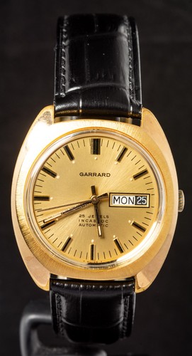 Garrard gold tone - garrard, dial