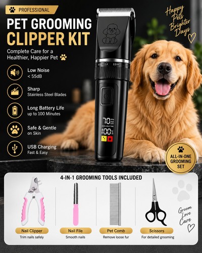 Professional dog cat clippers - dog,