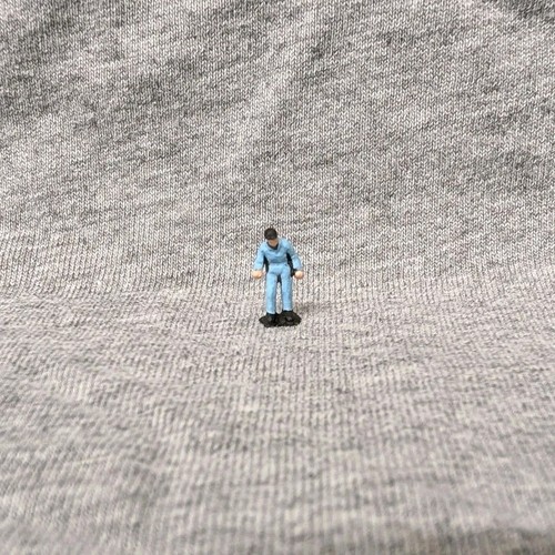 Hand painted modelscene train - hand-painted,