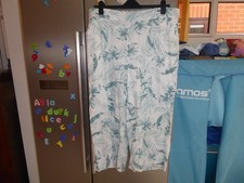 George  linen baggy trousers