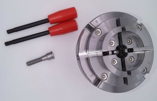 Self centering wood lathe - ,