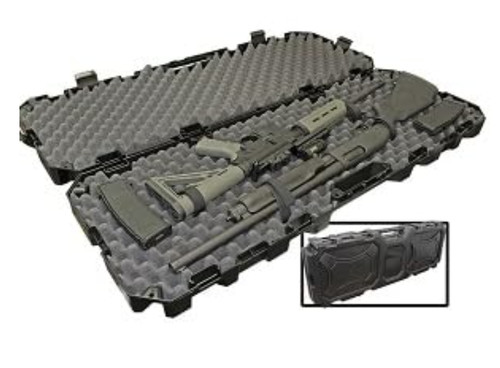 Double rifle case hard shell - case,