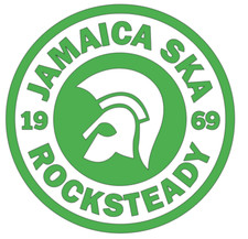 Jamaica Ska Patch - Car Bike Scooter Boat Camper Van Window Bumper Sticker