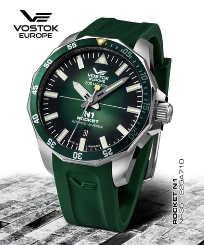 Vostok europe rocket watch - vostok,