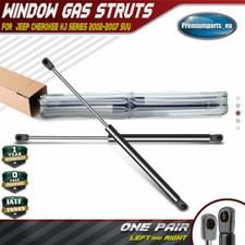 2x Rear Window Glass Gas